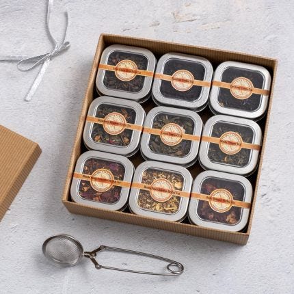 Best Selling Teas 9 Tin Gift Box