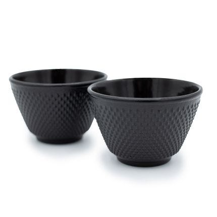 Black Cast Iron Tea Cups