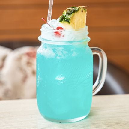 Blue Voodoo Tea Cocktail