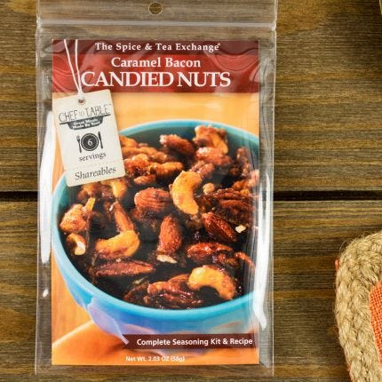 Caramel Bacon Candied Nuts Recipe Kit