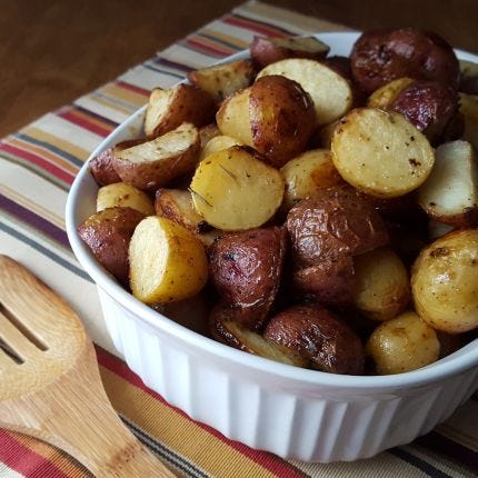 Honey Roasted Potatoes