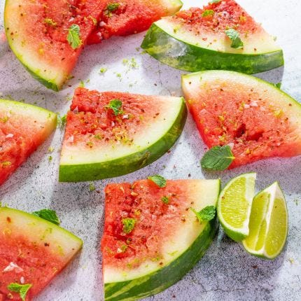 Salted & Spiced Watermelon & Mangoes