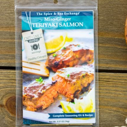 Miso-Ginger Teriyaki Salmon Recipe Kit