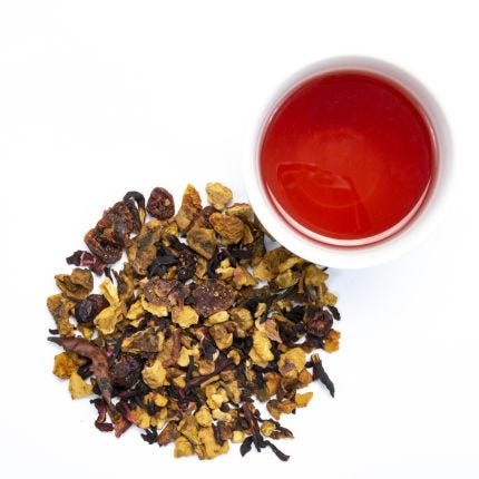Organic Cranberry Apple Tart Herbal Tea