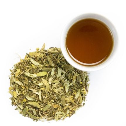 Organic Mint Basil Herbal Tea