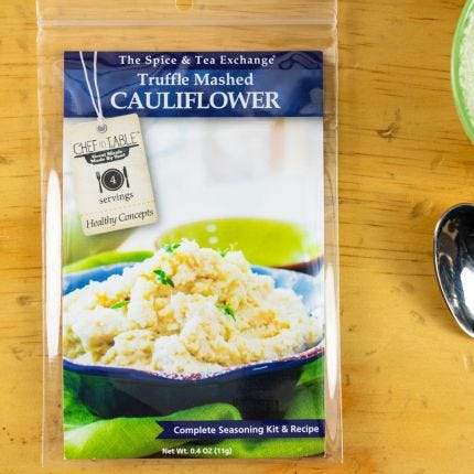 Truffle Mashed Cauliflower Recipe Kit