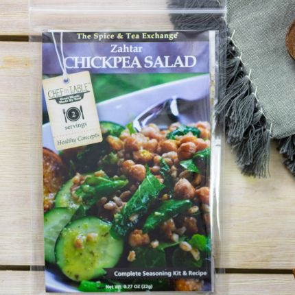 Zahtar Chickpea Salad Recipe Kit