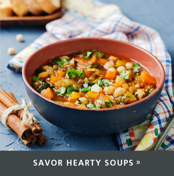 Hearty Soups & Chili Recipes